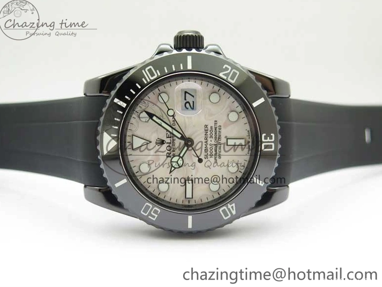 Best AAA Replica Sites Dial SA Strap Edition 2470 Cream Black 40mm 5GF Neat Rubber on Submariner Black Best Ceramic 1221